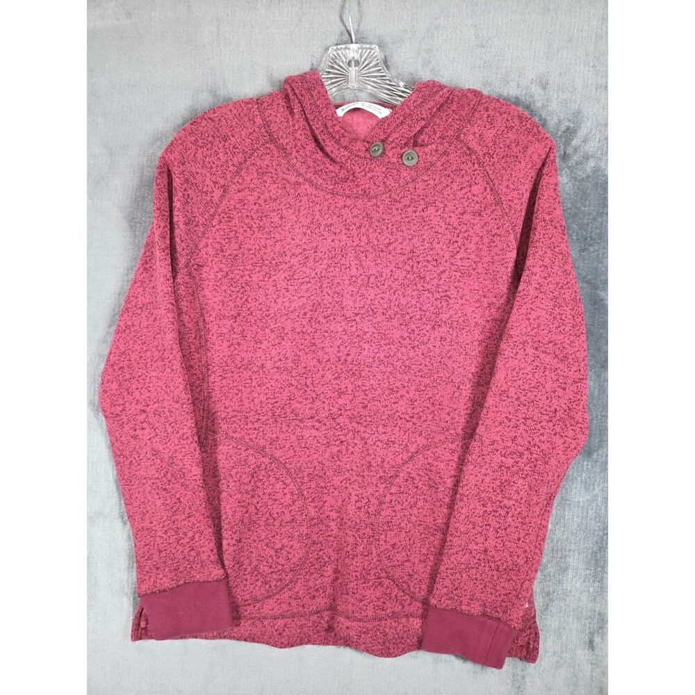 Woolrich Womens Hoodie Pullover Sweatshirt Size M Pink